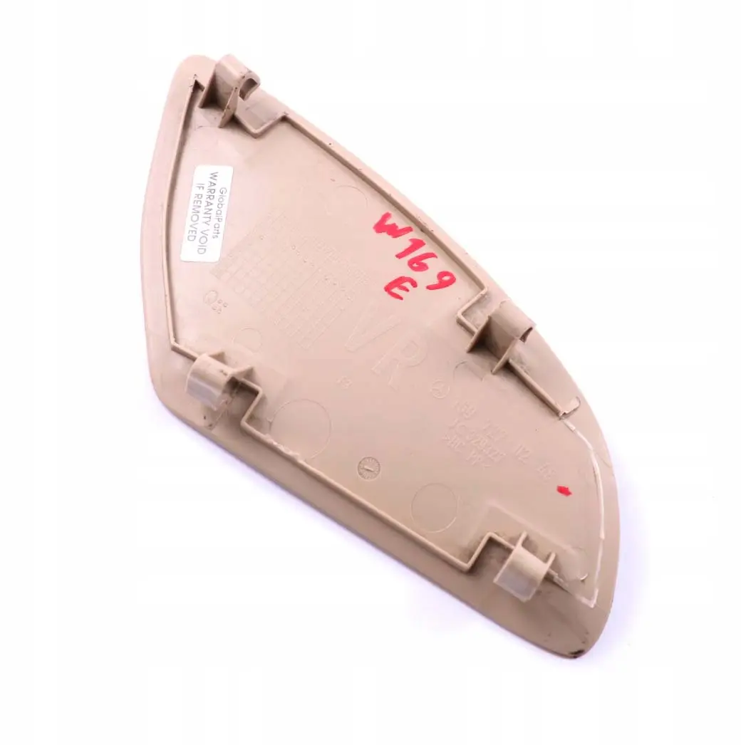 Mercedes W169 Puerta Delantera Derecha Unidad De Control Tapa Embellecedor Beige - SKU A1697270248 - Número de pieza A1697270248