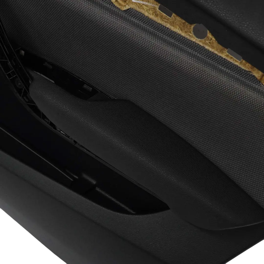 Revestimiento Puerta Delantera Derecha Tela Antracita Plateada para BMW X1 E84 con número de pieza 7320190 BMW X1 E84 Revestimiento Puerta Delantera Derecha Tela Antracita Plateada - SKU 7320190-1 - Número de pieza 7320190