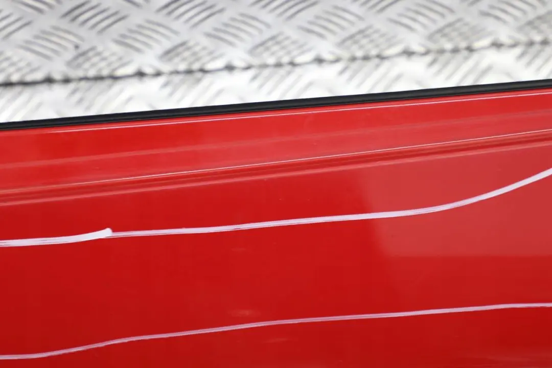 Left N/S Sill Strip Side Skirt Panel Hellrot Bright Red to BMW Z4 Series E85 E86 1 with Part number 0031109 BMW Z4 Series E85 E86 1 Left N/S Sill Strip Side Skirt Panel Hellrot Bright Red - SKU 0031109-HELL1 - Part number 0031109