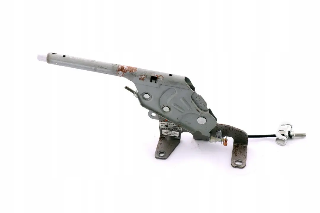 Handbrake Lever Mechanism to BMW Mini Cooper One R50 R52 R53 R55 R56 R57 R58 R59 with Part number 6774814 BMW Mini Cooper One R50 R52 R53 R55 R56 R57 R58 R59 Handbrake Lever Mechanism - SKU 6774814 - Part number 6774814