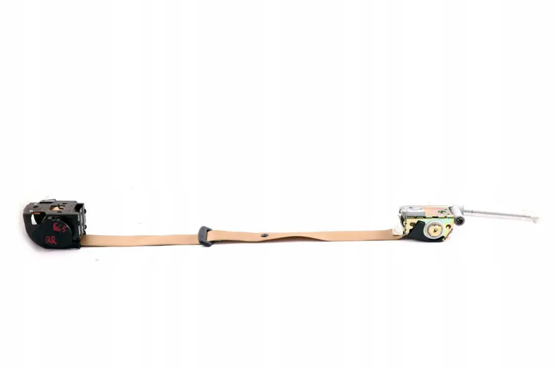 Upper Seat Belt Rear Right O/S Beige to BMW 7 Series E65 E66 E67 with Part number 7153324 BMW 7 Series E65 E66 E67 Upper Seat Belt Rear Right O/S Beige - SKU 7153324 - Part number 7153324