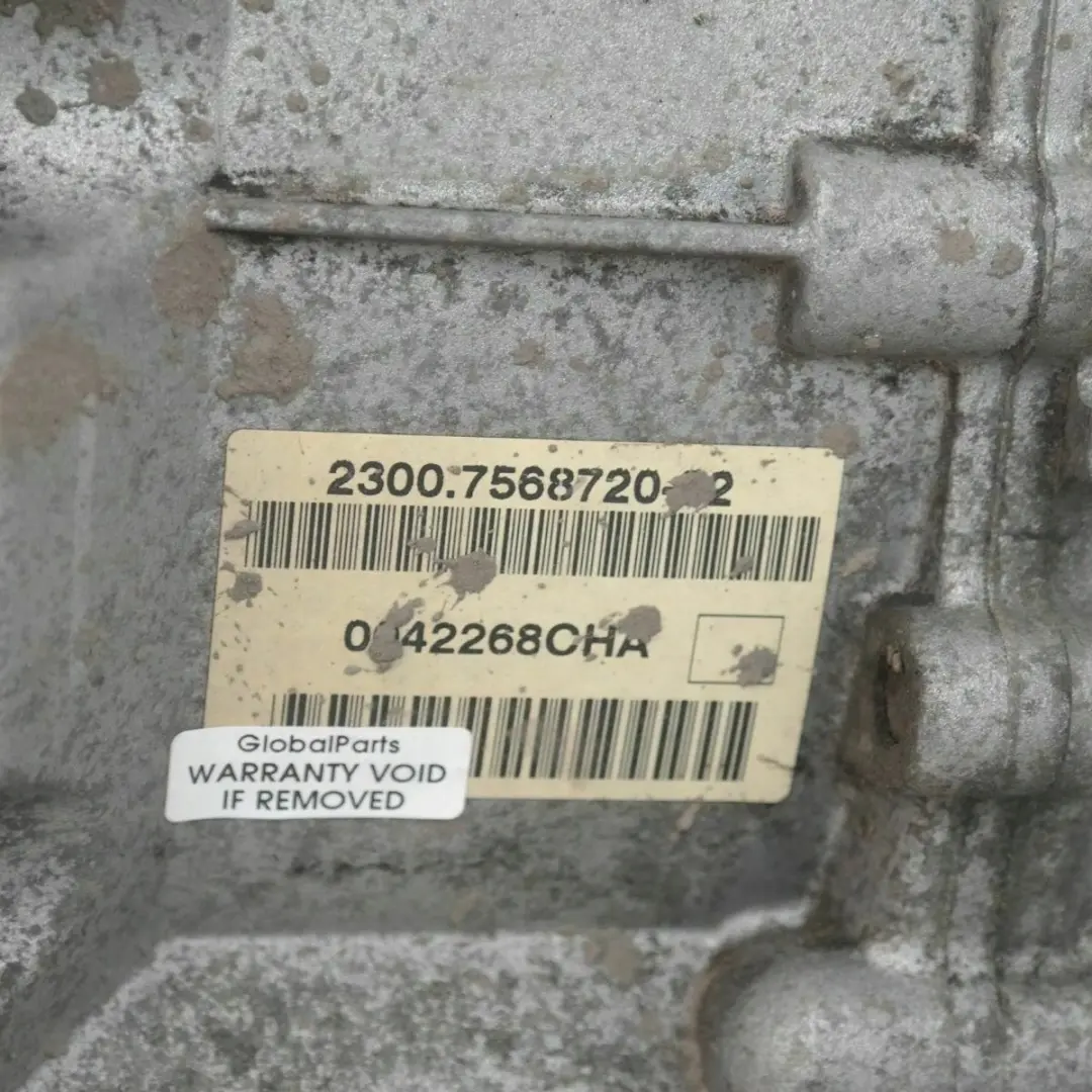 Gearbox GS6-55BG CHA WARRANTY to Mini Cooper One R55 R56 Manual 6 Speed with Part number 7568720 Mini Cooper One R55 R56 Manual 6 Speed Gearbox GS6-55BG CHA WARRANTY - SKU 7568720 - Part number 7568720