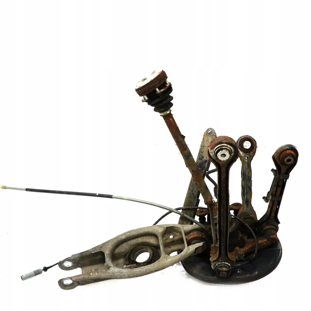 N43 Trasera Derecha Spring Strut Pierna Freno Suspension Hub para BMW E87 LCI 120i con número de pieza 6774810 BMW E87 LCI 120i N43 Trasera Derecha Spring Strut Pierna Freno Suspension Hub - SKU 6774810-21 - Número de pieza 6774810