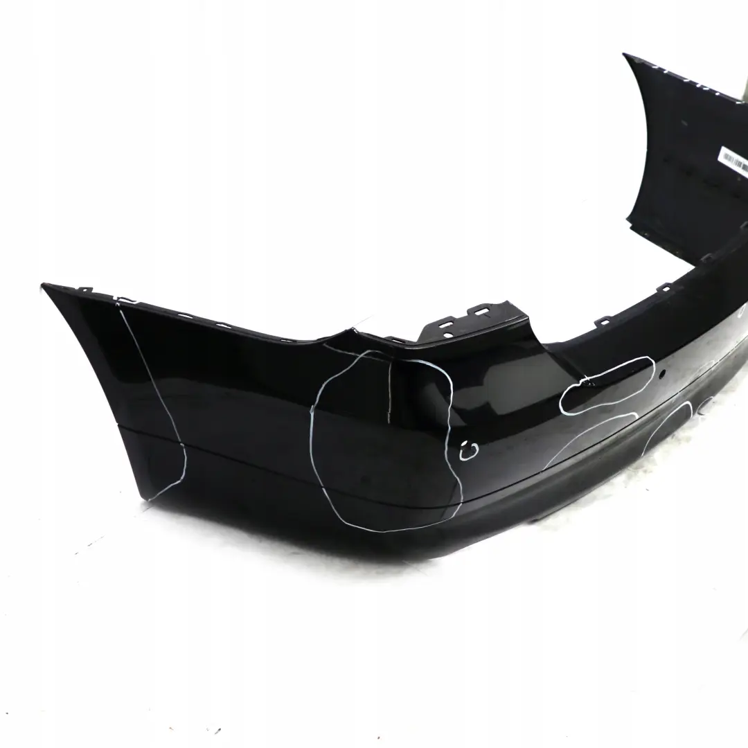 Bumper PDC Black Sapphire Metallic - 475 to BMW 3 Series E90 6 Saloon Rear with Part number 0033194 BMW 3 Series E90 6 Saloon Rear Bumper PDC Black Sapphire Metallic - 475 - SKU 0033194-BS6 - Part number 0033194