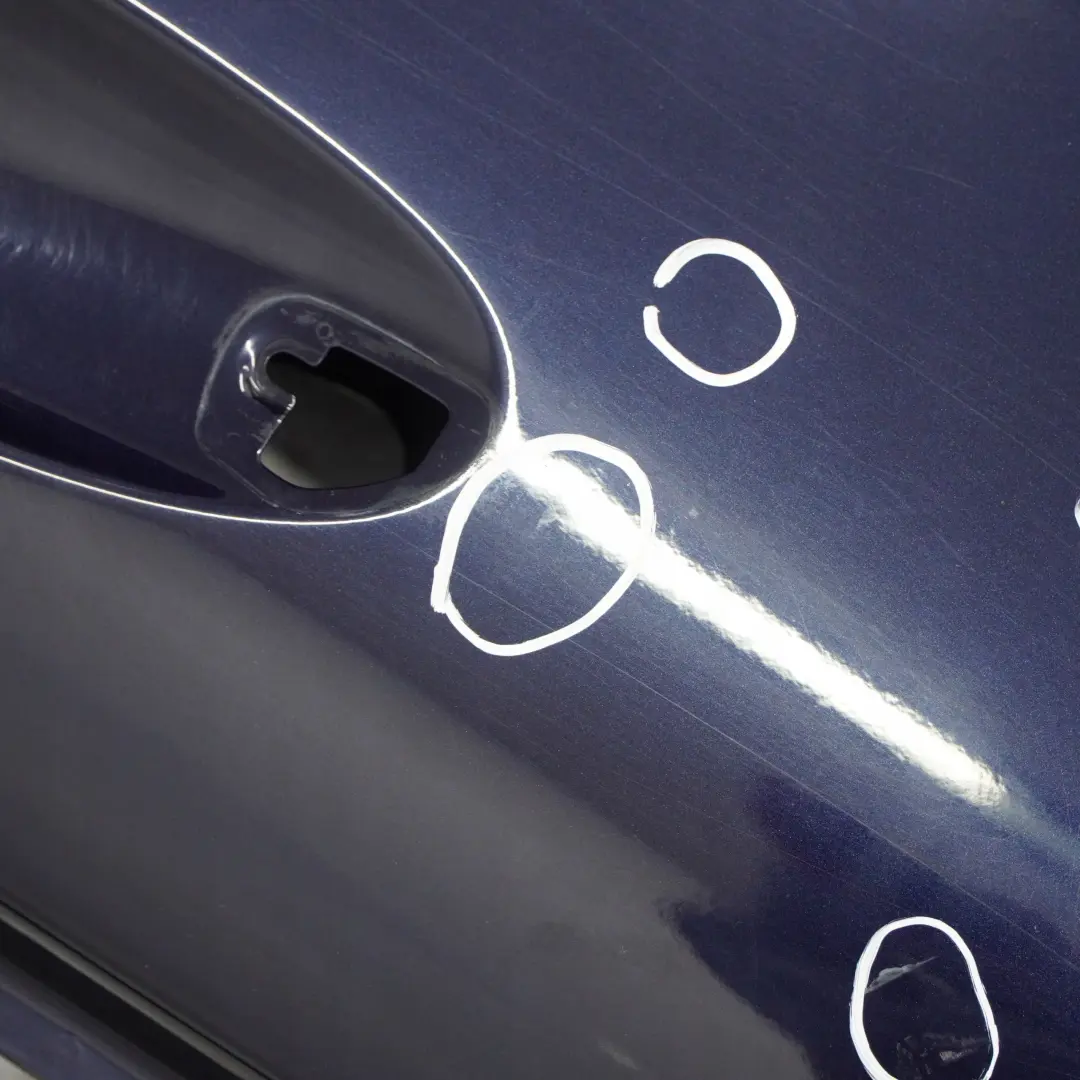  Mercedes-Benz W203 Porte Arriere Gauche Tanzanitblau Metallique - 359 - SKU A2037300705-TB - Numéro de pièce A2037300705