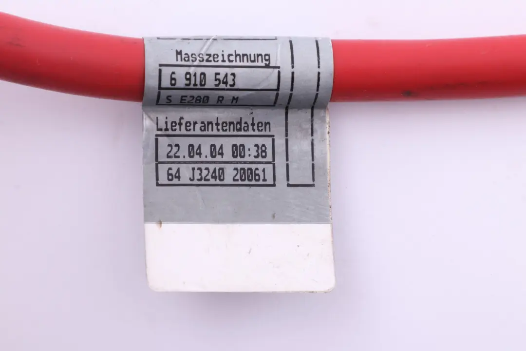 Cable De La bateria mas polo para BMW X3 E83 E46 con número de pieza 6910539 BMW X3 E83 E46 Cable De La bateria mas polo - SKU 6910539 - Número de pieza 6910539