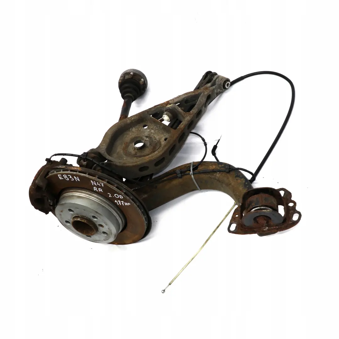 N47 Rear Right O/S Suspension Leg Arm Brake Caliper Disc to BMW X3 Series E83 2.0d with Part number 3420502 BMW X3 Series E83 2.0d N47 Rear Right O/S Suspension Leg Arm Brake Caliper Disc - SKU 3420502-4 - Part number 3420502