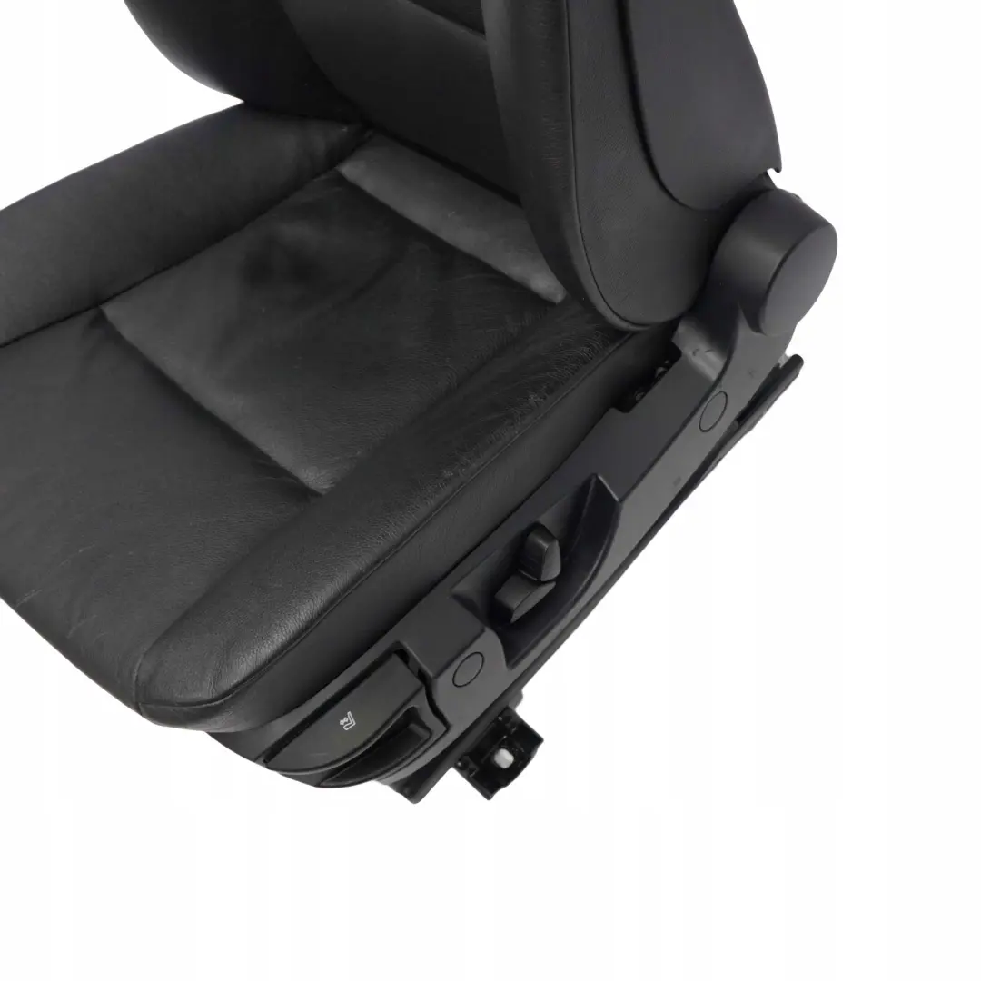Leather Front Left N/S Seat Passenger Side to BMW 5 Series E60 E61 Black with Part number 7249321 BMW 5 Series E60 E61 Black Leather Front Left N/S Seat Passenger Side - SKU rhd-7249321-3 - Part number 7249321