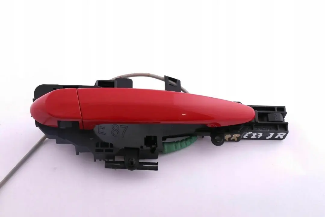 Complete Rear Right Grab Handle O/S Japanrot Japan Red to BMW 1 Series E87 with Part number 7069759 BMW 1 Series E87 Complete Rear Right Grab Handle O/S Japanrot Japan Red - SKU 7069759-JR1 - Part number 7069759