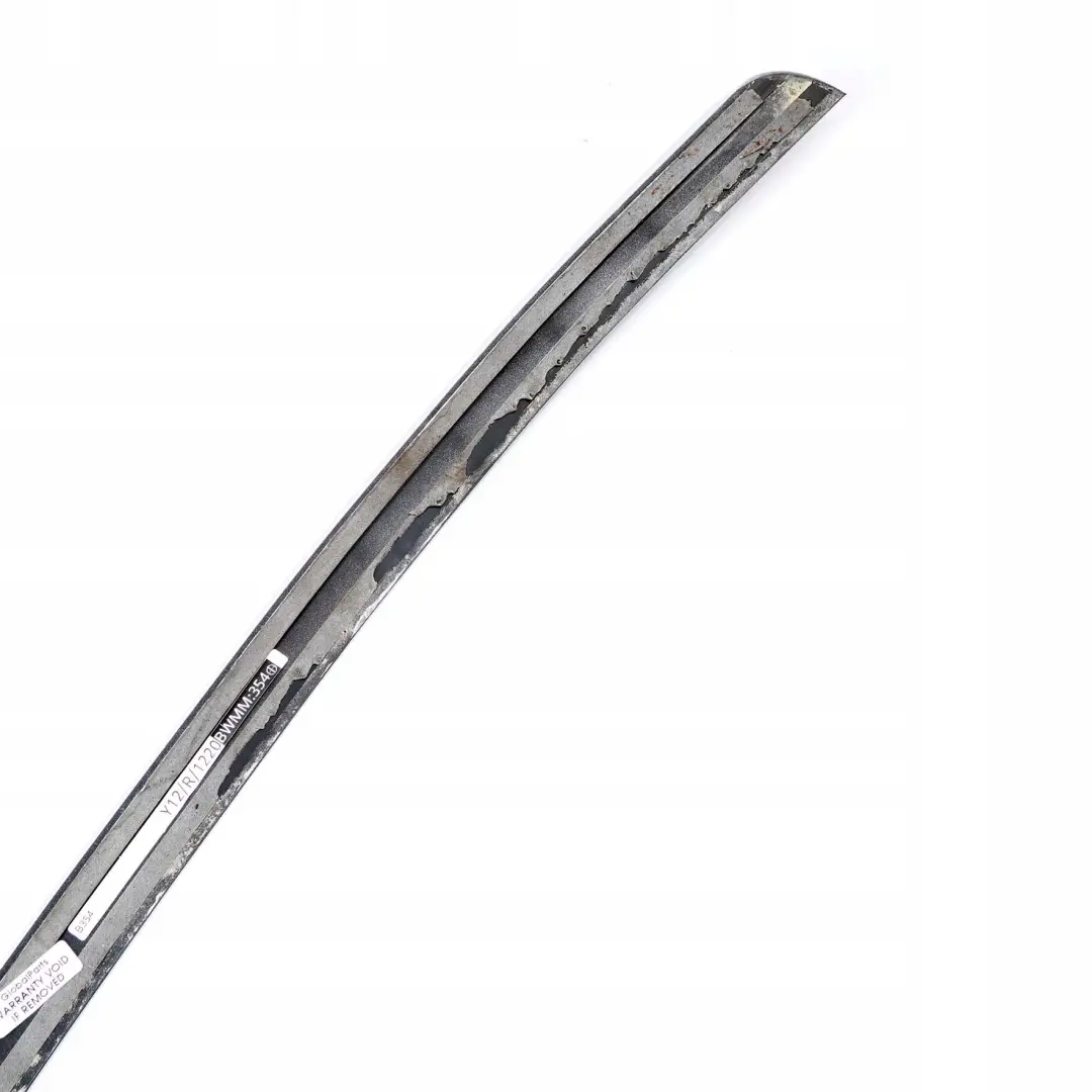 BMW 3 Series E92 Coupe Rear Boot Tailgate Trunk Lid Spoiler Rubber Titansilver - SKU E92 Rubber Spoiler Titan Silver - Part number E92 Rubber Spoiler Titan Silver