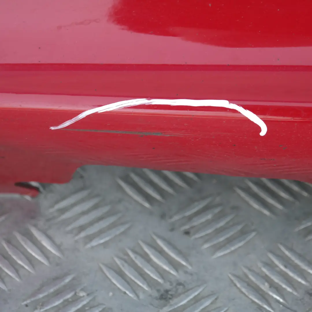 BMW E87 Sill Strip Faldón Lateral Izquierdo Karmesinrot Rojo Rot - A61 - SKU 0032949-KAR - Número de pieza 51770032949