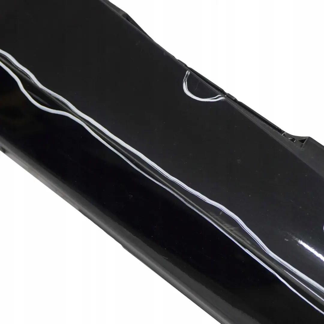 BMW E87 LCI Listello Portiera Apertura Gonna Destro Nero 2 - - SKU 0036144-SCH1 - Numero di parte 0036144