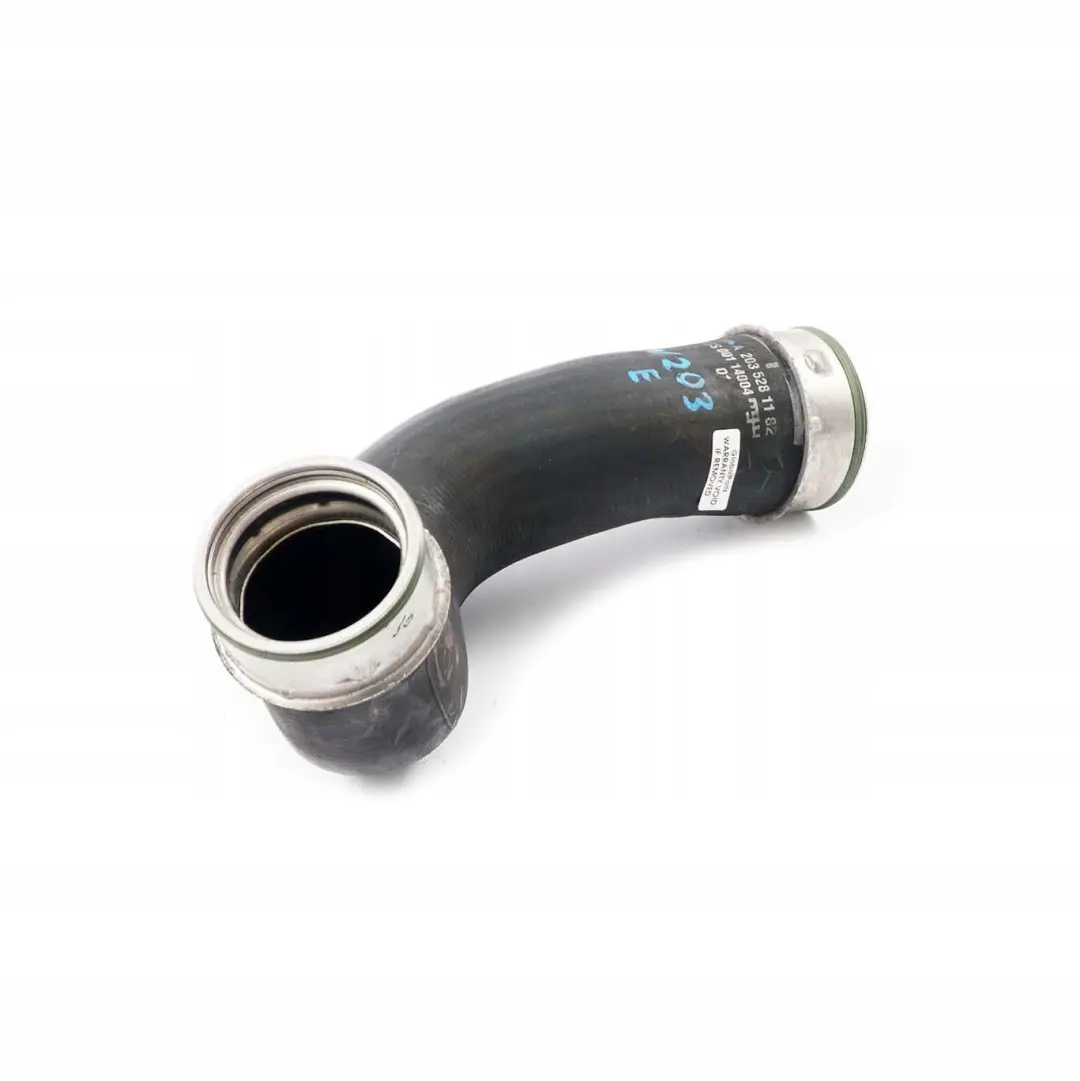 Mercedes W203 200 Kompressor Izquierda Turbo Intercooler Manguera - SKU A2035281182 - Número de pieza A2035281182
