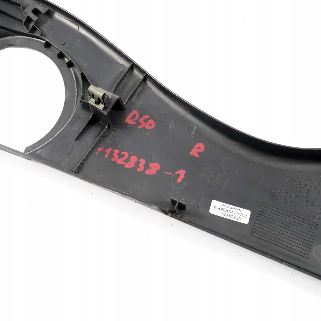 Mini Cooper R50 R52 R53 1 Trim Seat Cover Outer Right O/S Black 1486274 - SKU 7132838-1 - Part number 7132838