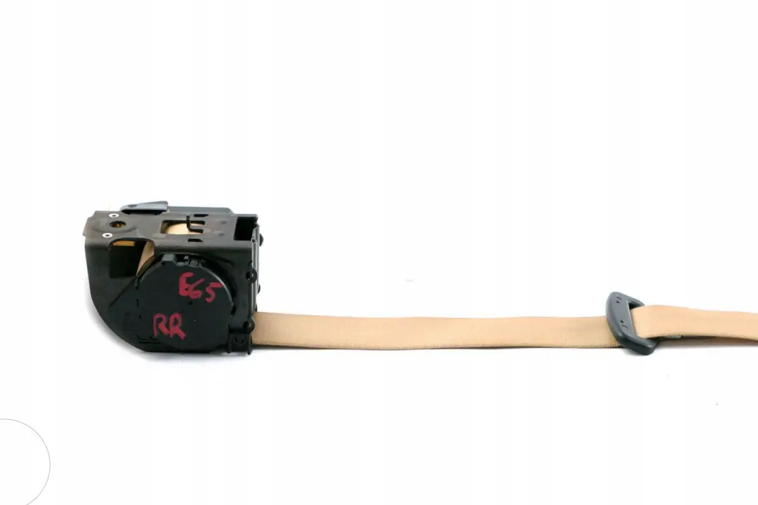 Upper Seat Belt Rear Right O/S Beige to BMW 7 Series E65 E66 E67 with Part number 7153324 BMW 7 Series E65 E66 E67 Upper Seat Belt Rear Right O/S Beige - SKU 7153324 - Part number 7153324
