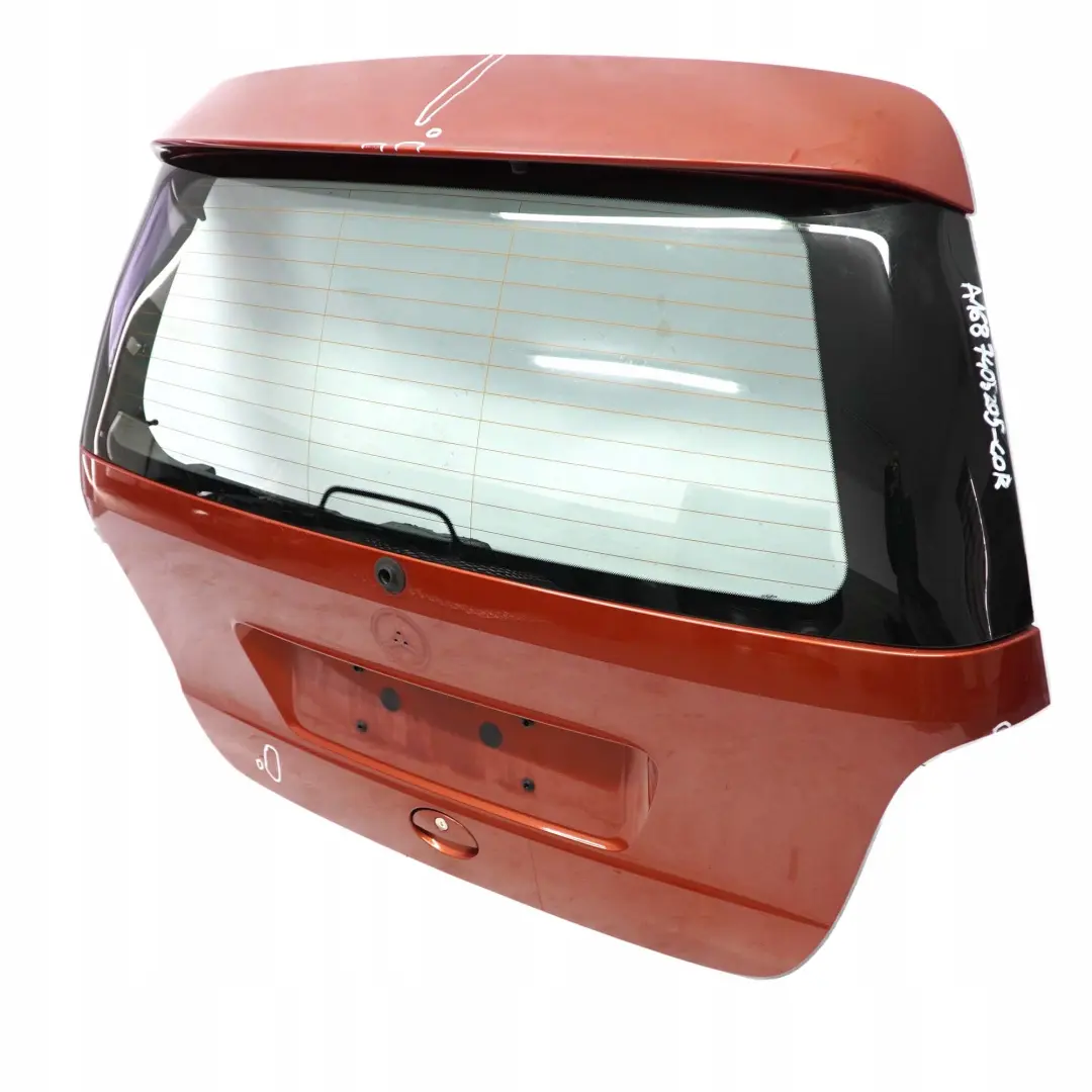Mercedes-Benz A-Class W168 Boot Trunk Lid Tailgate Mica Coral Orange - 490 to with Part number A1687405205 Mercedes-Benz A-Class W168 Boot Trunk Lid Tailgate Mica Coral Orange - 490 - SKU A1687405205-COR - Part number A1687405205