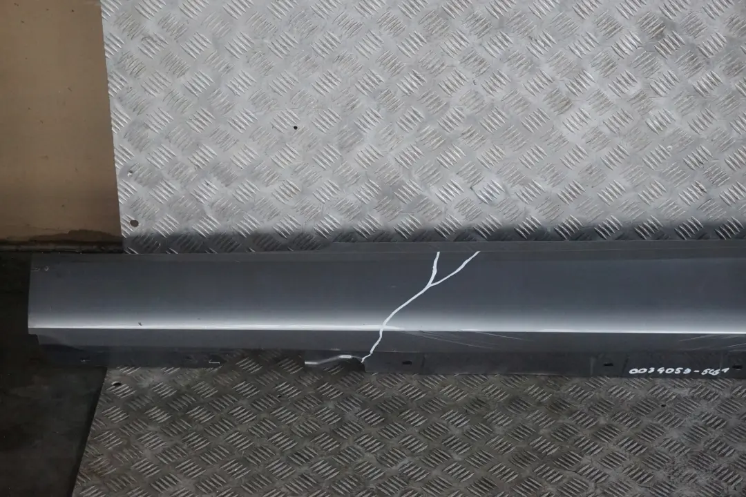 BMW E92 E93 Listello Portiera Gonna SX Grigio Space Grigio Metallico A52 - SKU 0034059-SCG1 - Numero di parte 0034059