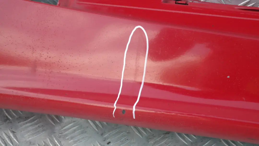 BMW E87 Striscia Davanzale Gonna Laterale Sinistra Rot Karmesinrot A61 - SKU 0032949-KAR1 - Numero di parte 51770032949