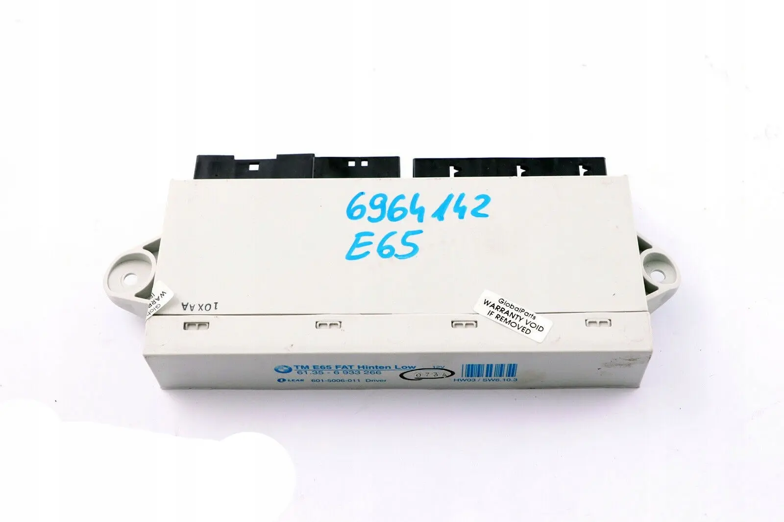 BMW 7 E65 E66 E67 Appareil de Commande Porte Passager Arriere 6933266