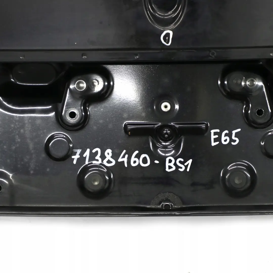  Genuine BMW 7 Series E65 E66 E67 Trunk Lid Boot Tailgate Black Sapphire - 475 - SKU 7138460-BS - Part number 7138460