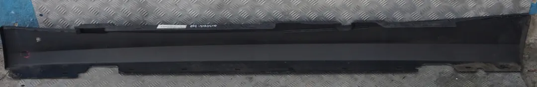 BMW 1 E87 LCI Schwellerleiste Blende Schweller Rechts Tiefseeblau Blau - A76 - SKU 0036144-DSB - Teilenummer 0036144