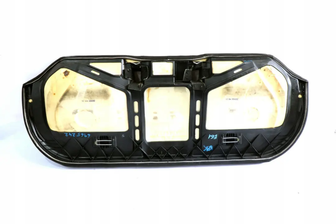 BMW E61 Tela Interior Asiento Trasero Sofá Sofá Tela Negro Antracita - SKU 6965242 - Número de pieza 6965242