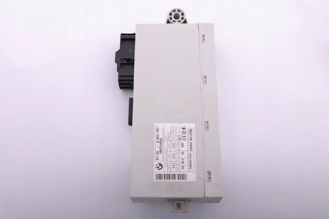 320si 173PS Dme Essence N45 Appareil de Commande Dme CAS2 pour BMW 3 E90 à propos du numéro de pièce 7560955 BMW 3 E90 320si 173PS Dme Essence N45 Appareil de Commande Dme CAS2 - SKU 7560955-1 - Numéro de pièce 7560955