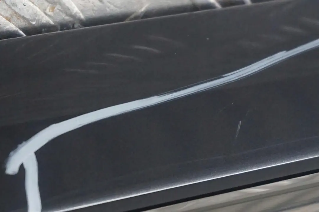 BMW X5 E53 1 Fahrerseite Tür Hinten Rechts Stahlgrau Stahl Grau Metallic 400 - SKU 8256828-STH1 - Teilenummer 8256828