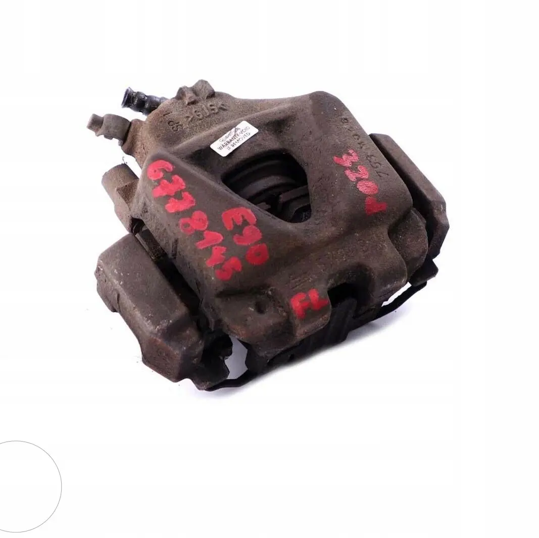 Delantero Izquierdo Porta pinza De freno 57/24 753 para BMW E90 E91 E92 E93 con número de pieza 6778145 BMW E90 E91 E92 E93 Delantero Izquierdo Porta pinza De freno 57/24 753 - SKU 6778145 - Número de pieza 6778145