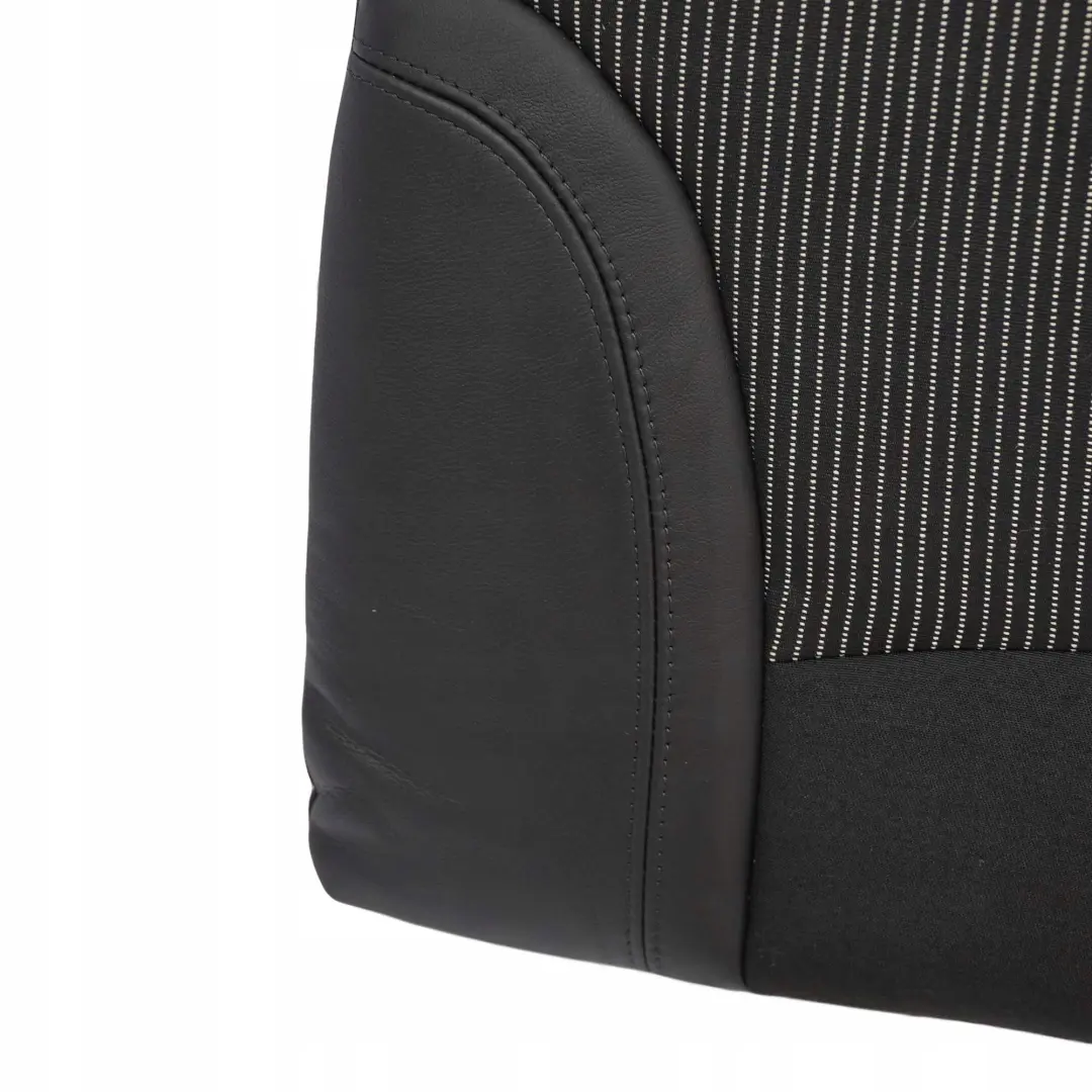Trasero Izquierdo Tela Cojin De Asiento De Cuero Respaldo Negro para Mini Clubman R55 con número de pieza 7233805 Mini Clubman R55 Trasero Izquierdo Tela Cojin De Asiento De Cuero Respaldo Negro - SKU 7233805-1 - Número de pieza 7233805