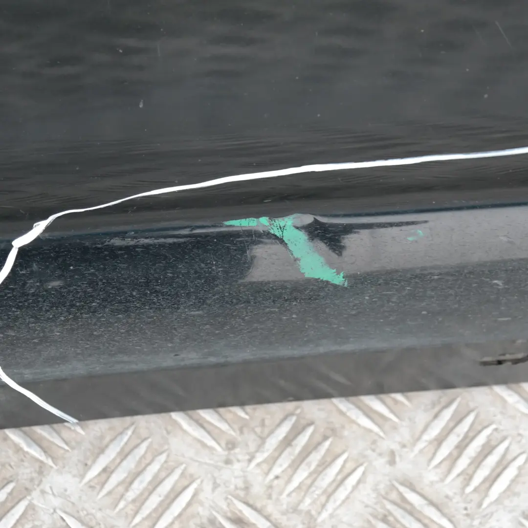 BMW 1 SERIES 4 E87 Sill strip side skirt right O/S BLACK 2 SCHWARZ II - 668 - SKU 0032948-SCH4 - Part number 51770032948