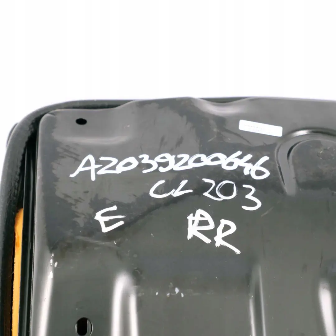 Mercedes Benz Classe C CL203 W203 Panca Posteriore Riferimento Destra Tessuto - SKU A2039200646 - Numero di parte A2039200646