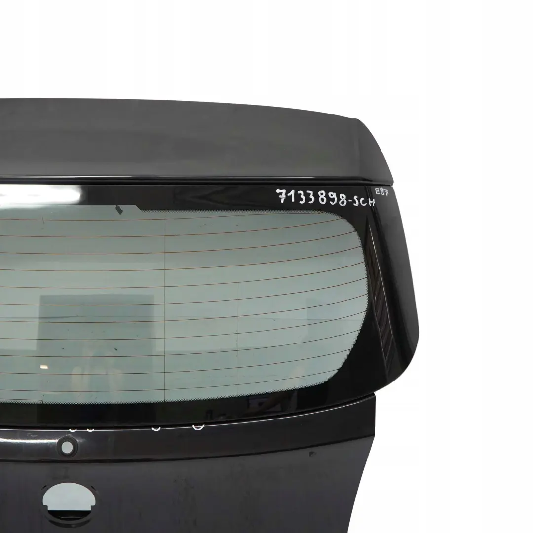 BMW E81 E87 Klapa tylna tył goła schwarz II - SKU 7133898-SCH - Numer Części 41627133898