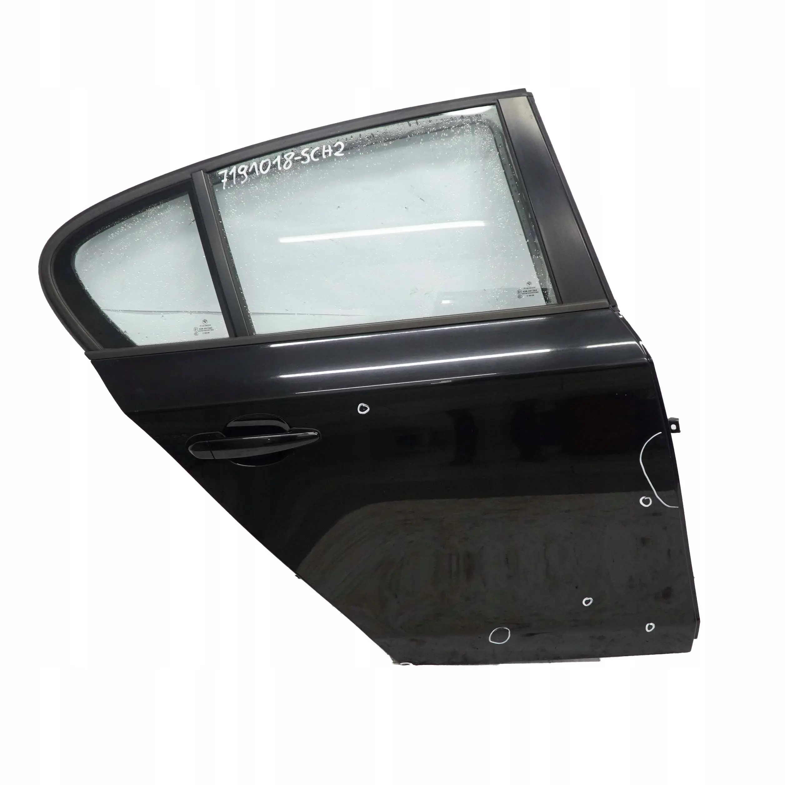 BMW E87 Puerta Trasera Derecha Schwarz 2 Negro - 668