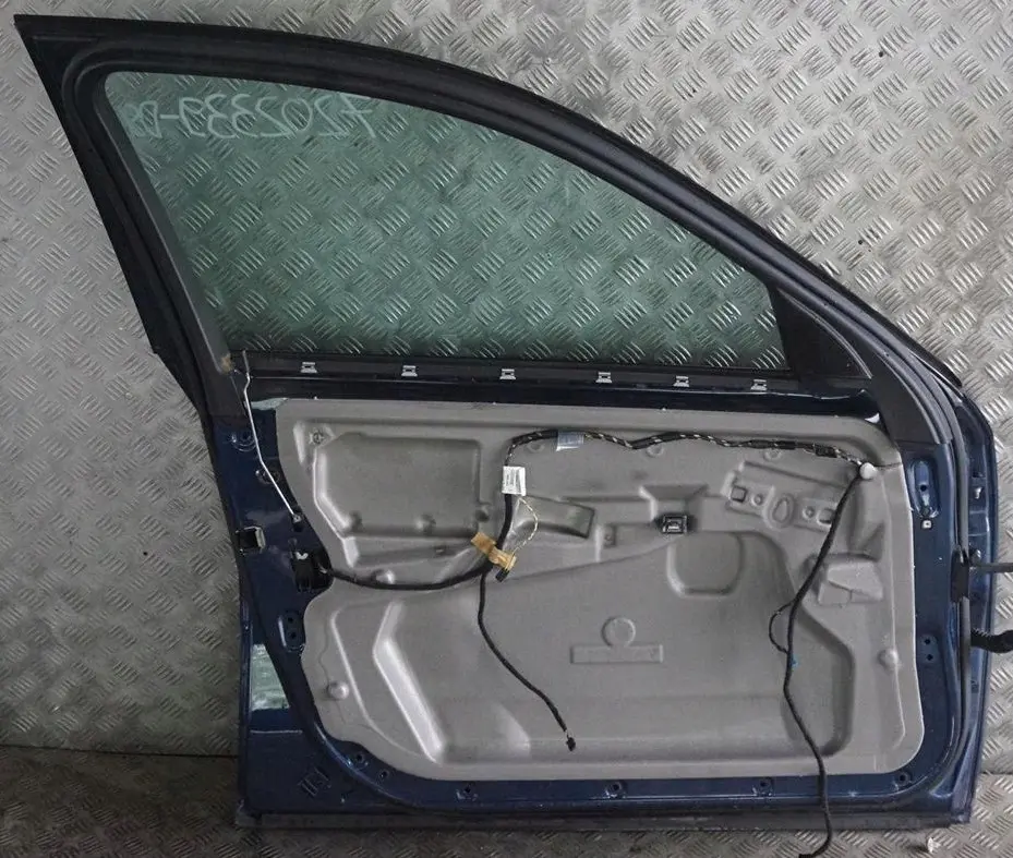  Genuine BMW 5 SERIES E60 E61 Door Front Left N/S Tiefseeblau Deep Sea Blue A76 - SKU 7202339-DSB - Part number 7202339