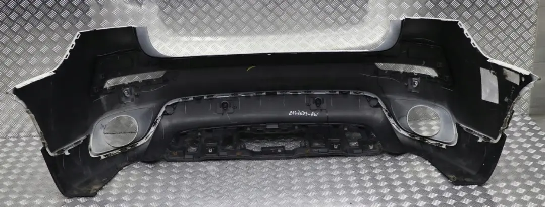 Bumper Trim Panel Alpinweiss Alpine White - 300 to BMW X6 Series E71 Rear with Part number 2147603 BMW X6 Series E71 Rear Bumper Trim Panel Alpinweiss Alpine White - 300 - SKU 2147603-AW - Part number 2147603