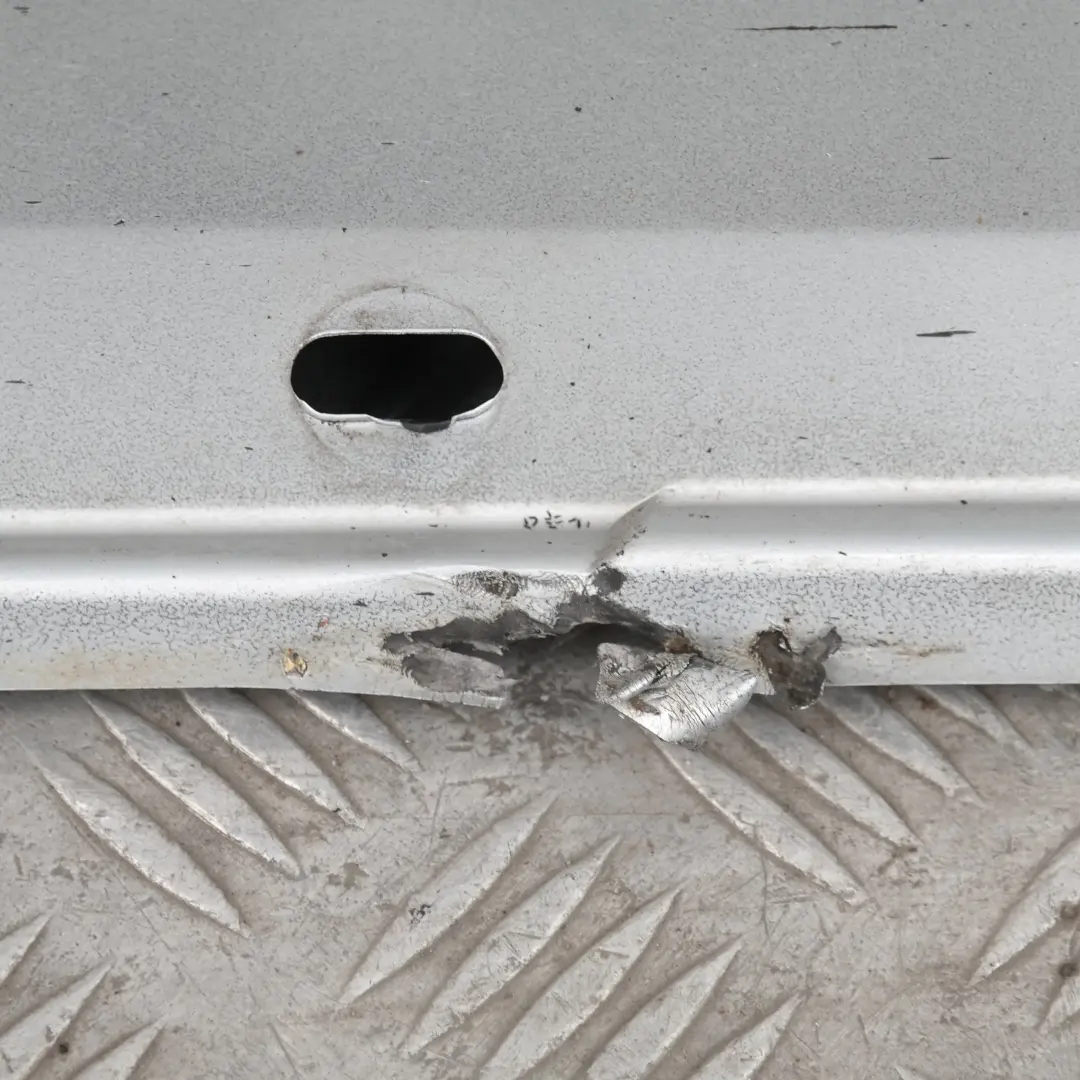 BMW 5 SERIES E60 E61 LCi Door Sill Cover Side Skirt Left N/S Titansilber Silver - SKU 0422464-TS - Part number 51770422464
