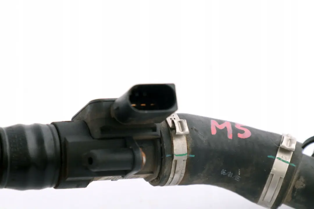 Suction Hose Pipe Mass Air Flow Sensor to BMW 5 6 Series E60 E61 LCI E63 E64 with Part number 1438814 BMW 5 6 Series E60 E61 LCI E63 E64 Suction Hose Pipe Mass Air Flow Sensor - SKU 1438814 - Part number 1438814