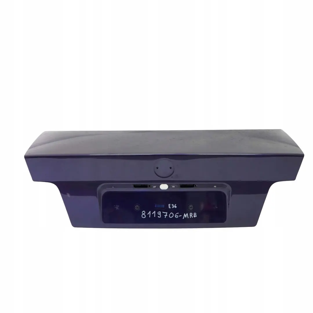 Klapa bagażnika tył Montrealblau do BMW E36 Sedan o numerze 8262029 BMW E36 Sedan Klapa bagażnika tył Montrealblau - SKU 8119706-MRB - Numer Części 8262029