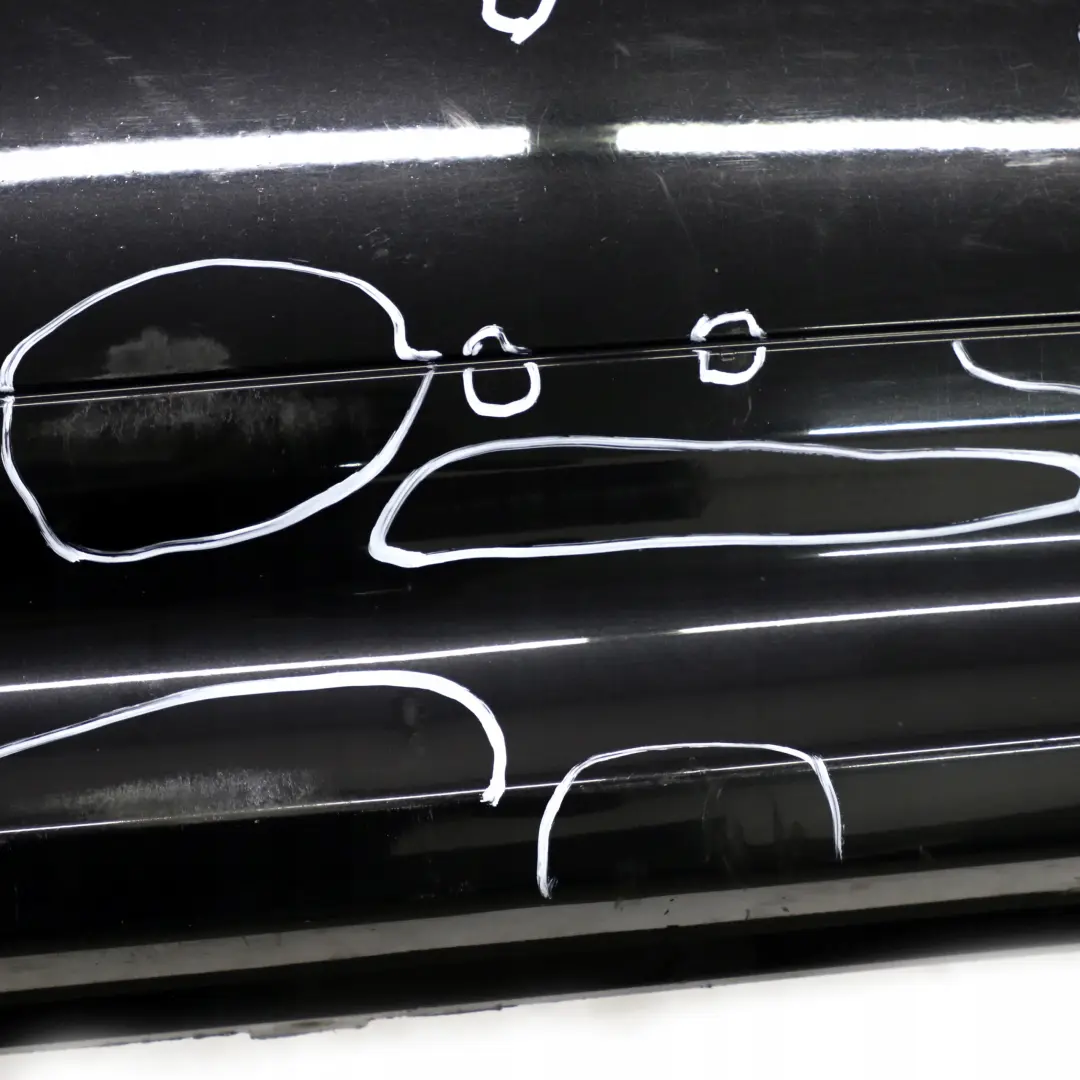 BMW 3 Series E90 6 Saloon Rear Bumper PDC Black Sapphire Metallic - 475 - SKU 0033194-BS6 - Part number 0033194