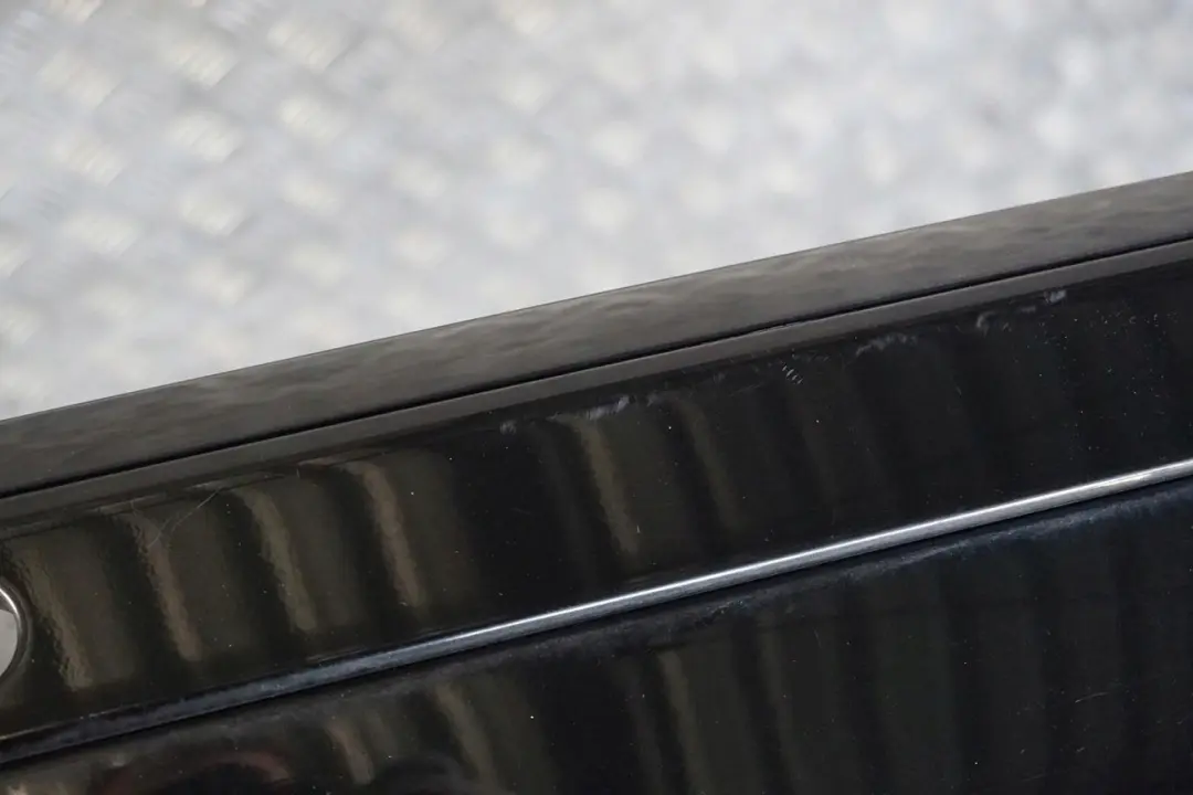 BMW 7 Series E65 E66 E67 Rear Bumper Panel Black Sapphire Metallic - 475 - SKU 0136743-BS - Part number 0136743
