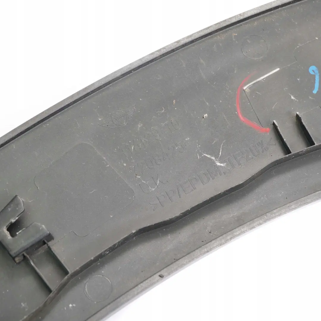 Mini R56 R57 LCI JCW Aerokit Cover Wheel Arch Front Left N/S Astro Black - A25 - SKU 7216071-ASB - Part number 7216071