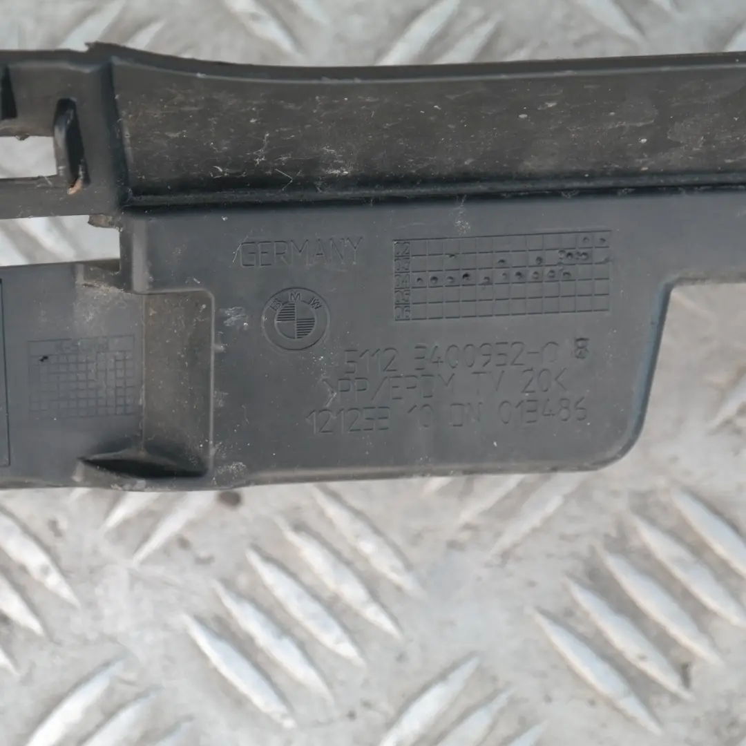BMW X3 Series E83 E83N LCI Rear Center Bumper Mounting Bracket Strip - SKU 3400952 - Part number 3400952