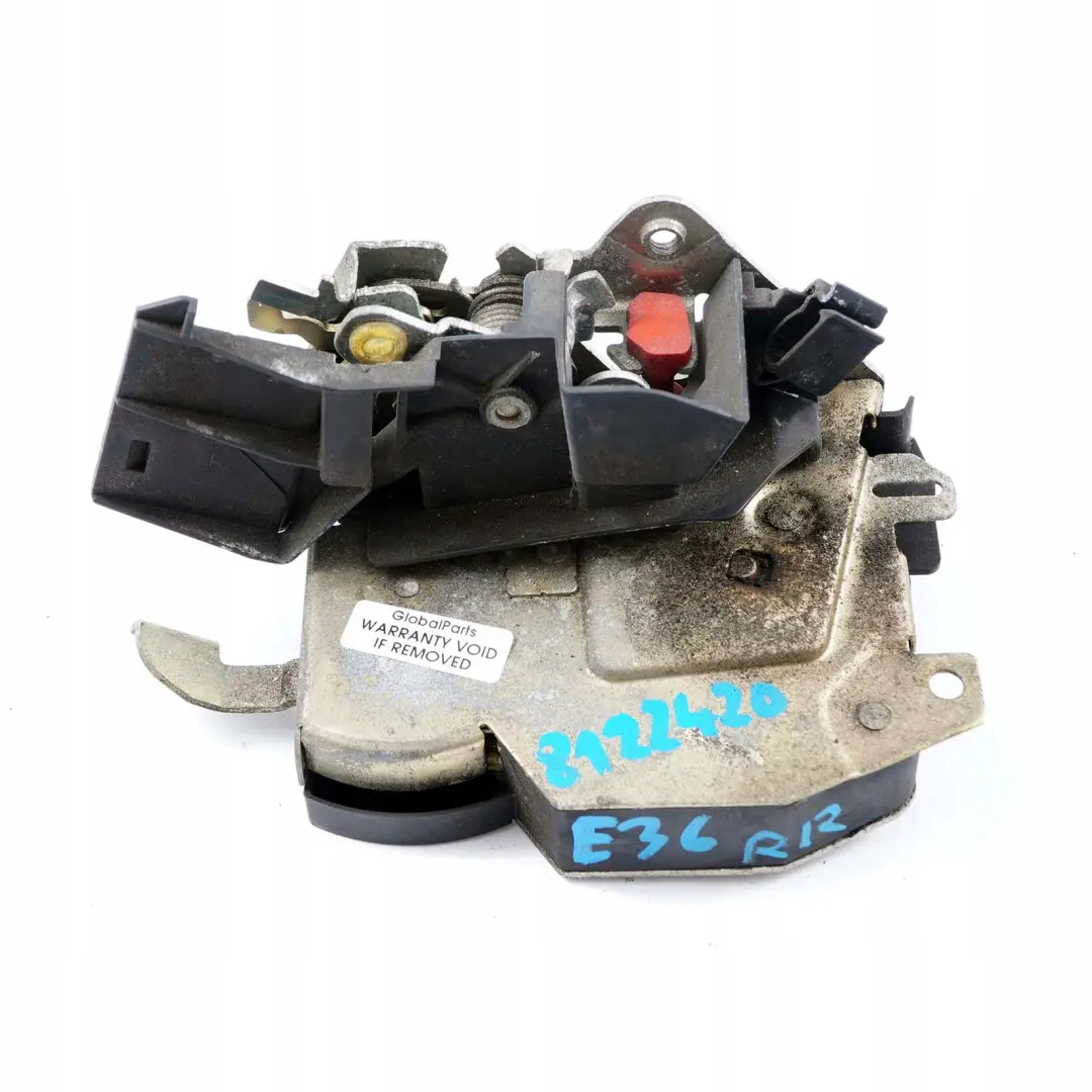 Zamek drzwi prawy tył do BMW E36 o numerze 8122420 BMW E36 Zamek drzwi prawy tył - SKU 8122420 - Numer Części 8122420
