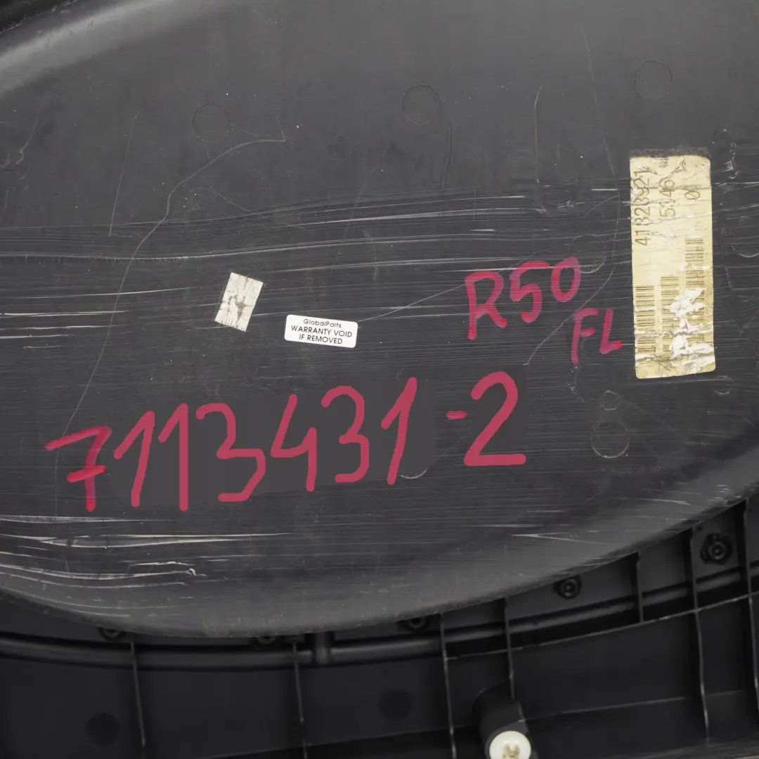 Panneau Portieres Decor a L'Avant Gauche Panther Black Cuir Noir pour Mini R50 à propos du numéro de pièce 7113431 Mini R50 Panneau Portieres Decor a L'Avant Gauche Panther Black Cuir Noir - SKU 7113431-2 - Numéro de pièce 7113431