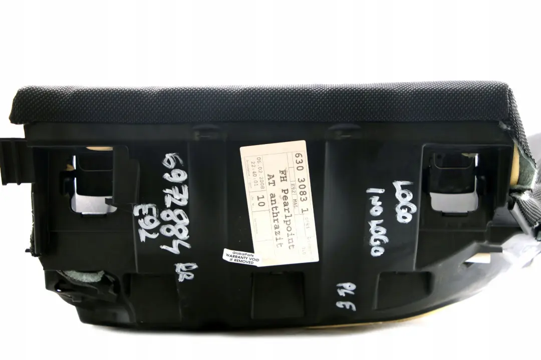 BMW 3 E92 Coupe Stoff Leder Pearlpoint Anthrazit Sitz Bezug Hinten Rechts - SKU 6972884 - Teilenummer 6972884