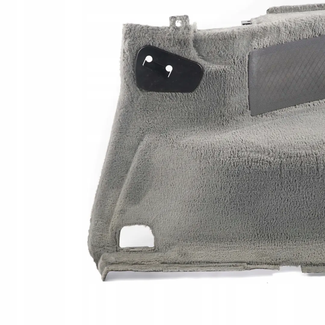 BMW E46 Touring Baule Stivale Laterale Destro Trim Panel Grigio - SKU 8256546 - Numero di parte 8256546