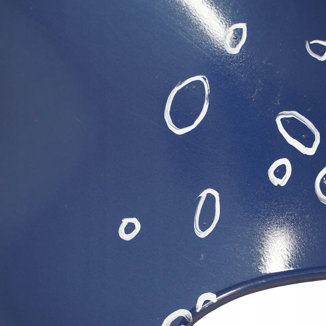 Panel Lateral Guardabarros Delantero Izquierdo Topasblau Topaz Blue para BMW E53 con número de pieza 7000385 BMW E53 Panel Lateral Guardabarros Delantero Izquierdo Topasblau Topaz Blue - SKU 7000385-TPB3 - Número de pieza 7000385