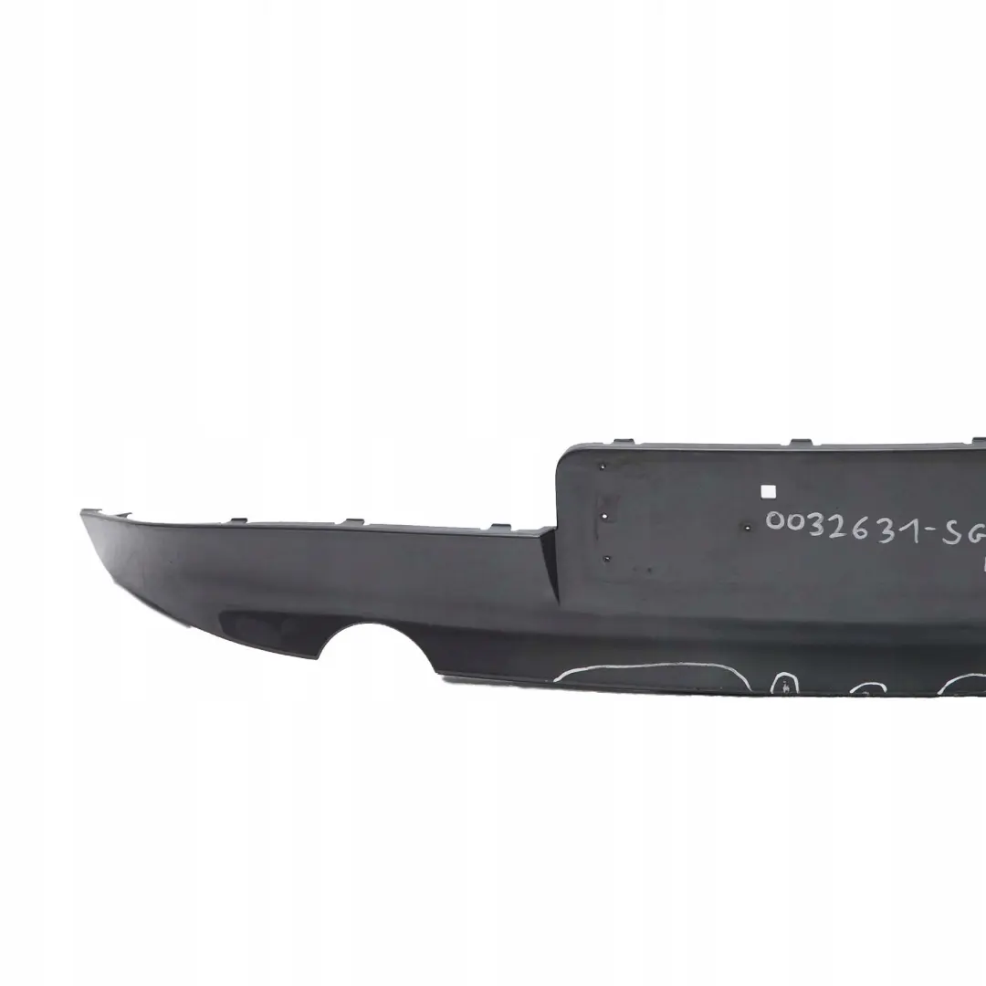 Bumper Bottom Trim Panel Sparkling Graphite - A22 to BMW E87 Rear with Part number 0032631 BMW E87 Rear Bumper Bottom Trim Panel Sparkling Graphite - A22 - SKU 0032631-SG - Part number 0032631