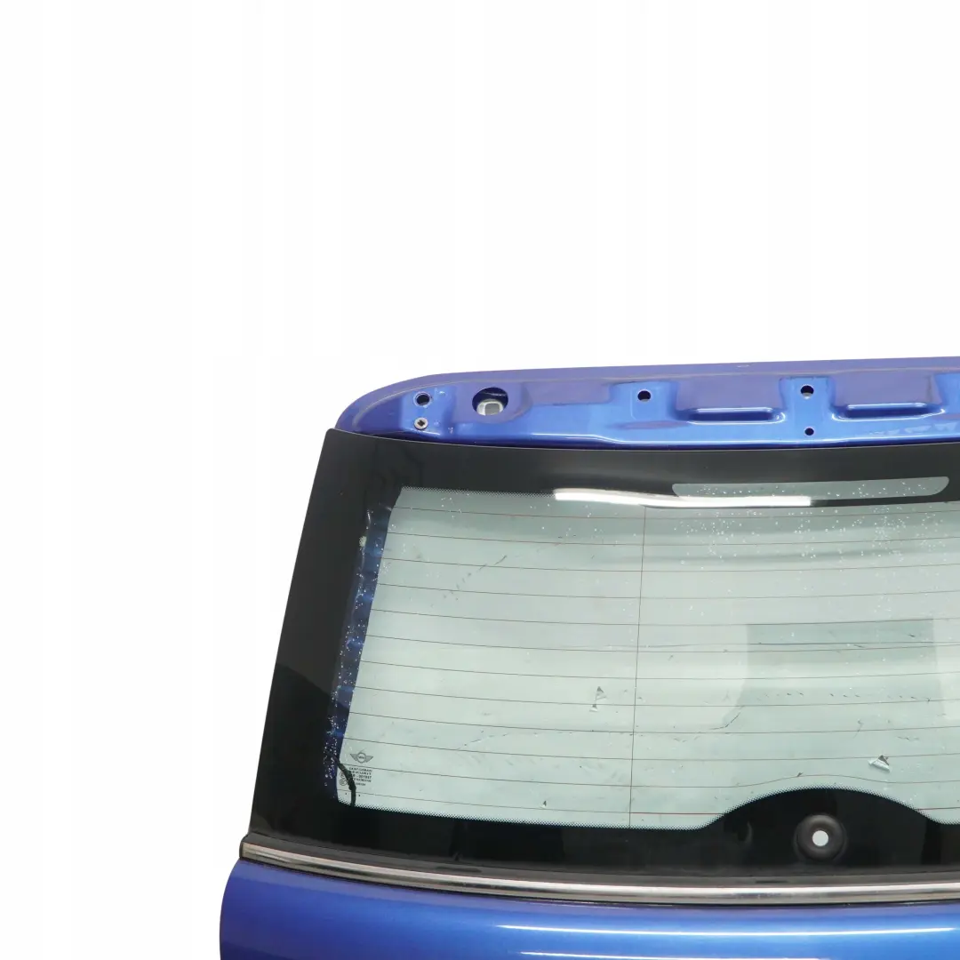 Trunk Lid Tailgate Boot Lid Lightning Blue Metallic - A63 to Mini Cooper R56 with Part number 2752015 Mini Cooper R56 Trunk Lid Tailgate Boot Lid Lightning Blue Metallic - A63 - SKU 2752015-LB1 - Part number 2752015